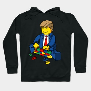 Trump Build A Wall Toy Brick Hoodie
